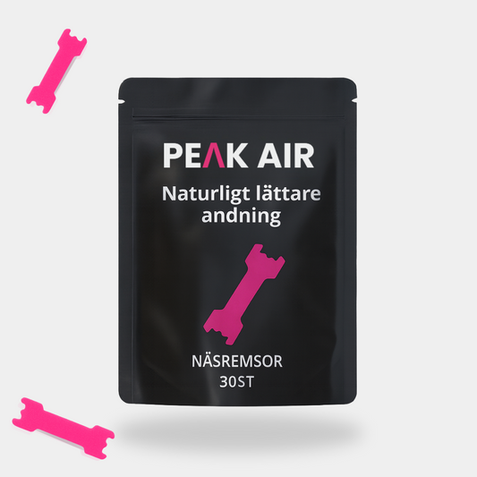 PEAK AIR –  Näsremsor för bättre andning
